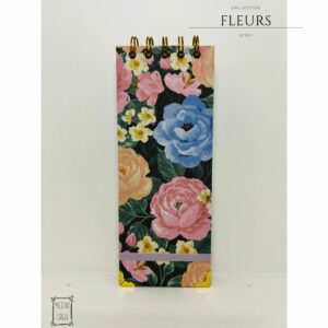 Carnets 7.5×19.5cm Collection Fleurs