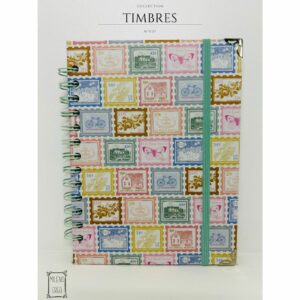 Carnets 15x20cm Collection Timbres