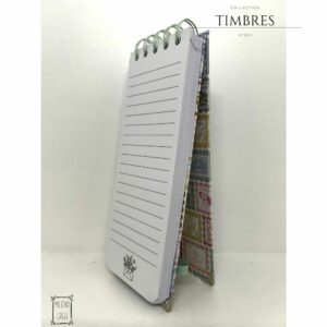 Carnets 7.5×19.5cm Collection Timbres