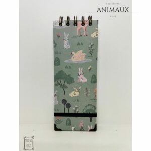 Carnets 7.5×19.5cm Collection Animaux