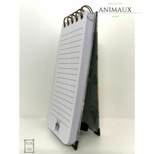 Carnets 7.5×19.5cm Collection Animaux