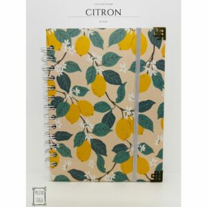 Carnets 15x20cm Collection Citrons