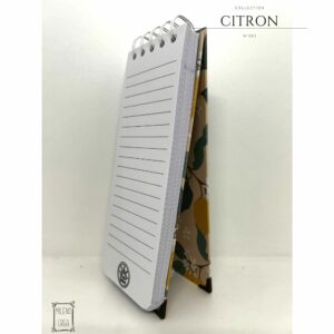 Carnets 7.5×19.5cm Collection Citrons