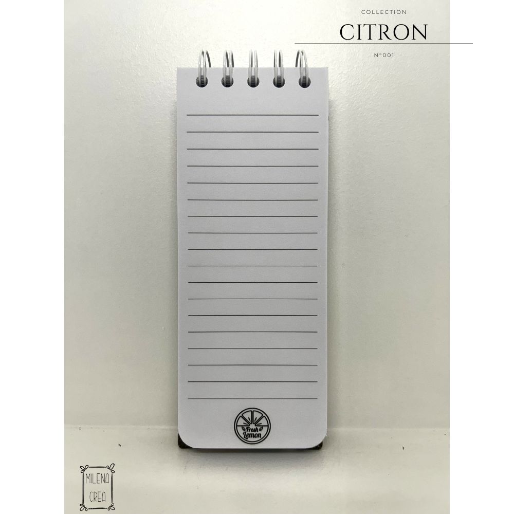 Carnets 7.5x19.5cm Collection Citrons – Image 3