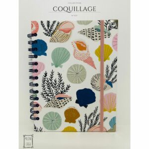 Carnets 15x20cm Collection Coquillages