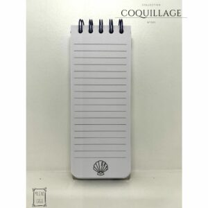 Carnets 7.5×19.5cm Collection Coquillages
